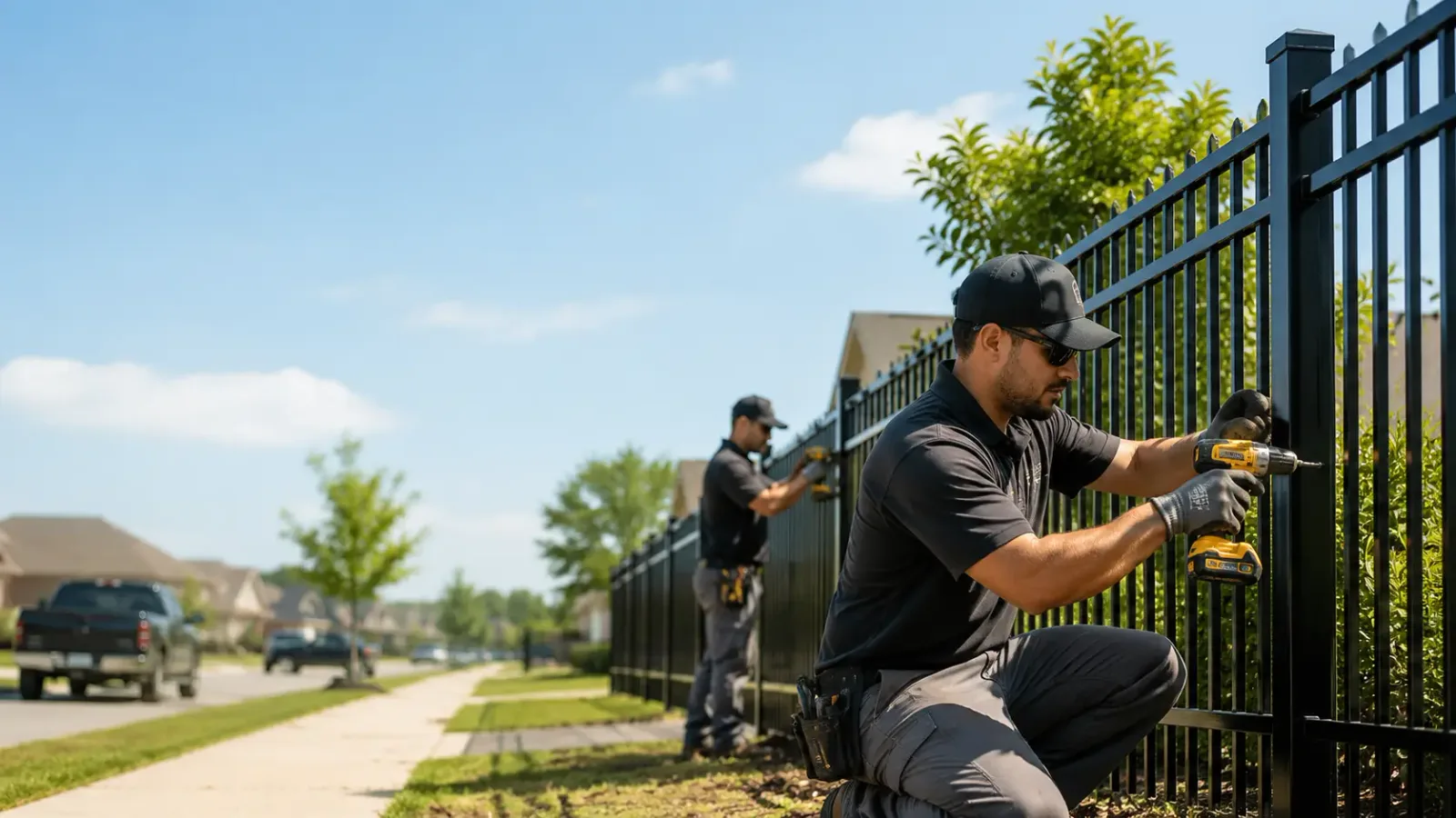 Metal Fence Installation in Cherry Tree, PA